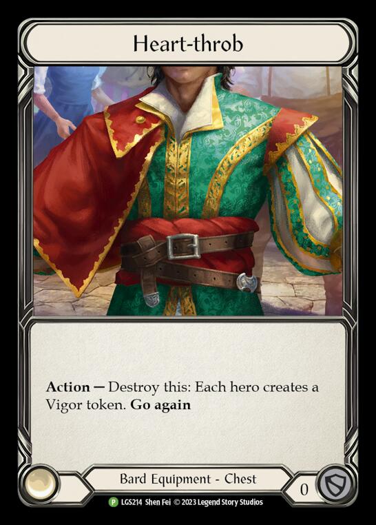 Heart-throb [LGS14] (Promo)  Rainbow Foil | Total Play