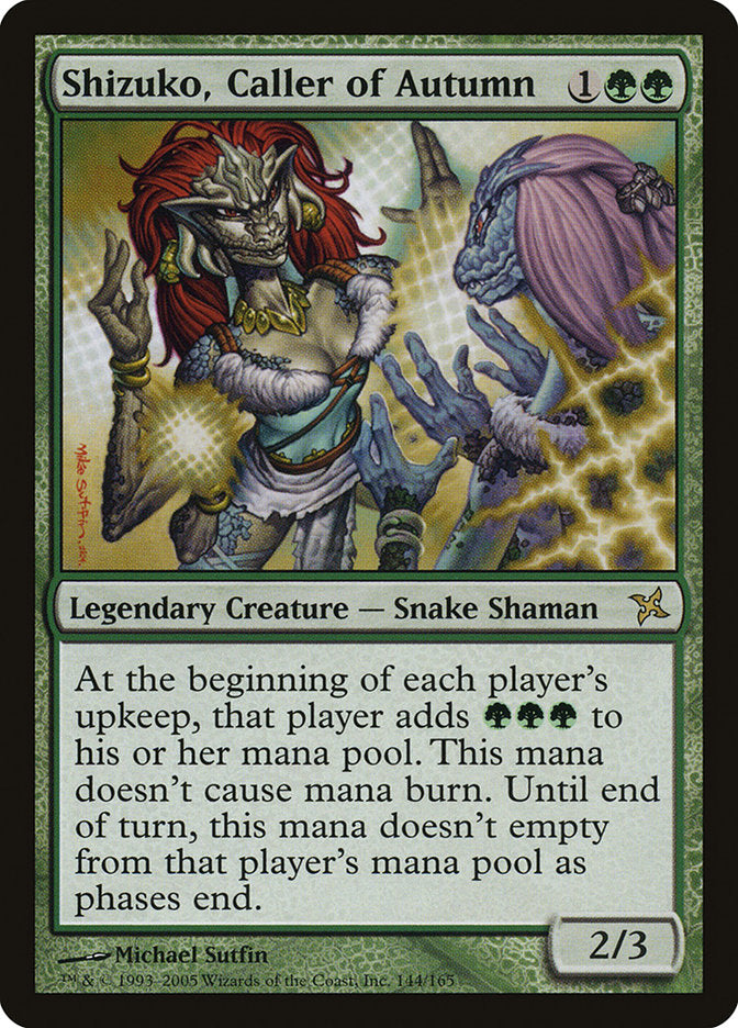 Shizuko, Caller of Autumn [Betrayers of Kamigawa] | Total Play