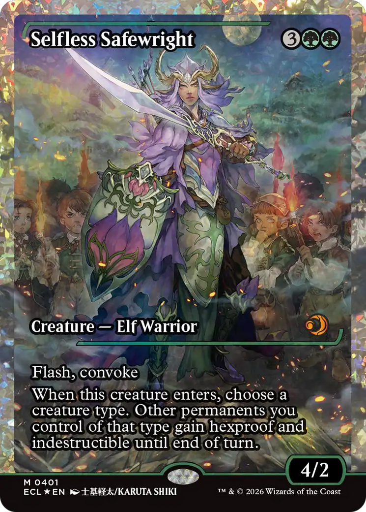 Selfless Safewright (Showcase) (Fracture Foil) [Lorwyn Eclipsed] | Total Play