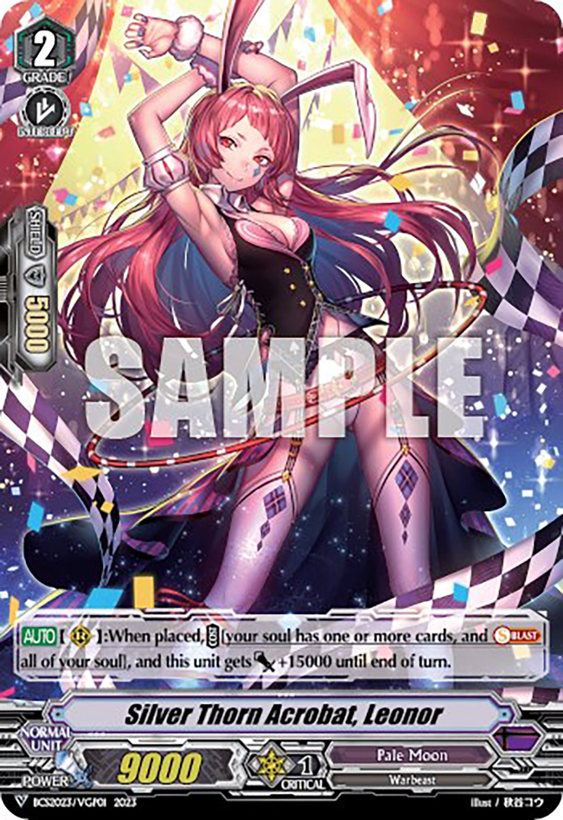 Silver Thorn Acrobat, Leonor (BCS2023/VGP01) [Bushiroad Event Cards] | Total Play