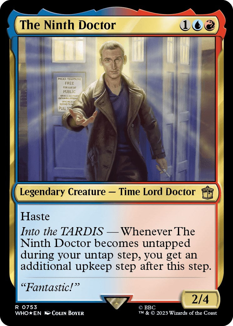 The Ninth Doctor (Surge Foil) [Doctor Who] | Total Play