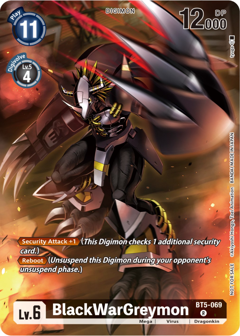 BlackWarGreymon [BT5-069] (Tamer Party Pack -The Beginning-) [Battle of Omni Promos] | Total Play