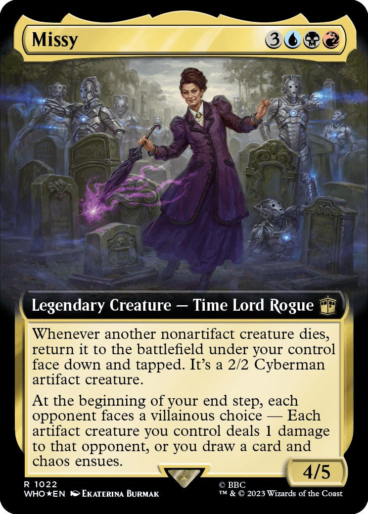 Missy (Extended Art) (Surge Foil) [Doctor Who] | Total Play