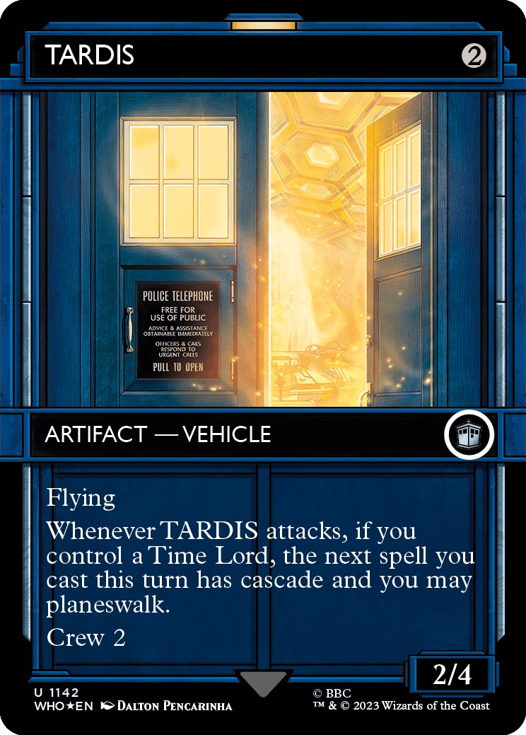 TARDIS (Showcase) (Surge Foil) [Doctor Who] | Total Play