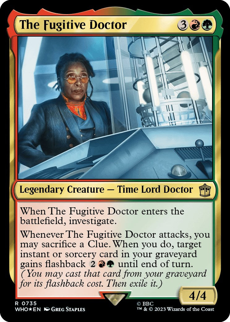 The Fugitive Doctor (Surge Foil) [Doctor Who] | Total Play