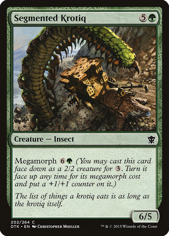 Segmented Krotiq [Dragons of Tarkir] | Total Play