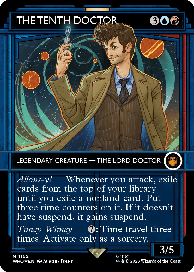 The Tenth Doctor (Showcase) (Surge Foil) [Doctor Who] | Total Play