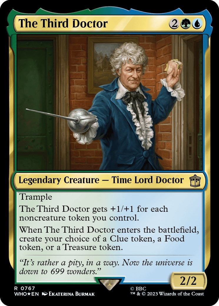 The Third Doctor (Surge Foil) [Doctor Who] | Total Play