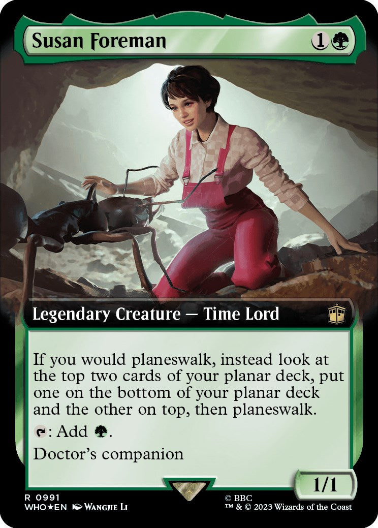 Susan Foreman (Extended Art) (Surge Foil) [Doctor Who] | Total Play