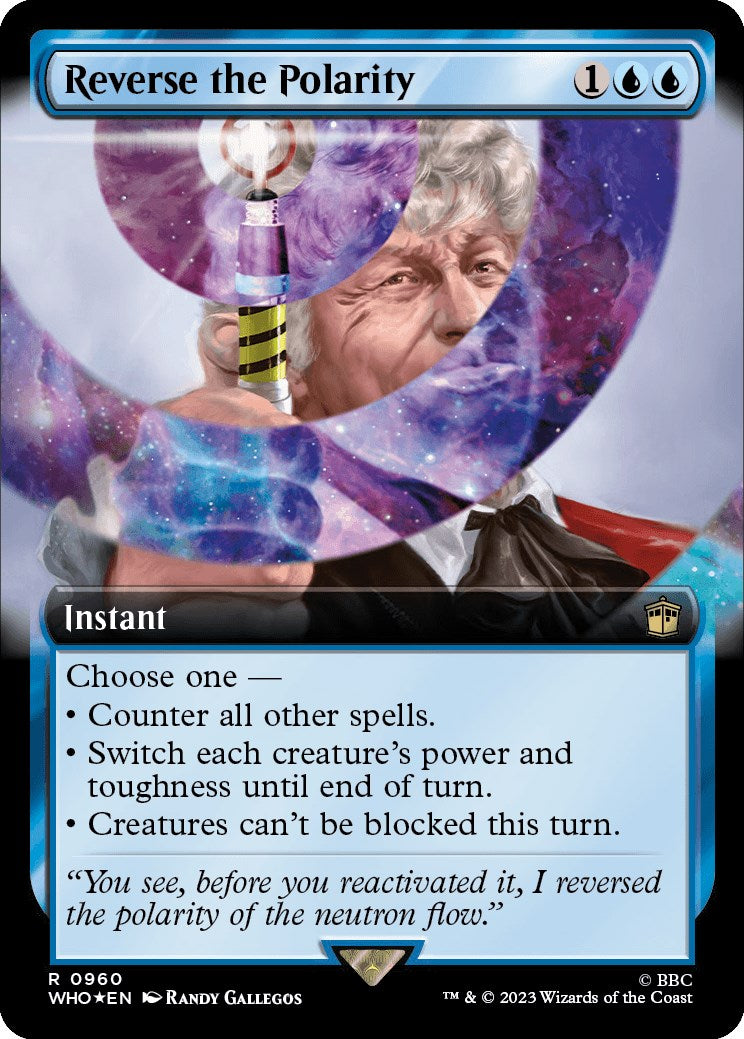 Reverse the Polarity (Extended Art) (Surge Foil) [Doctor Who] | Total Play