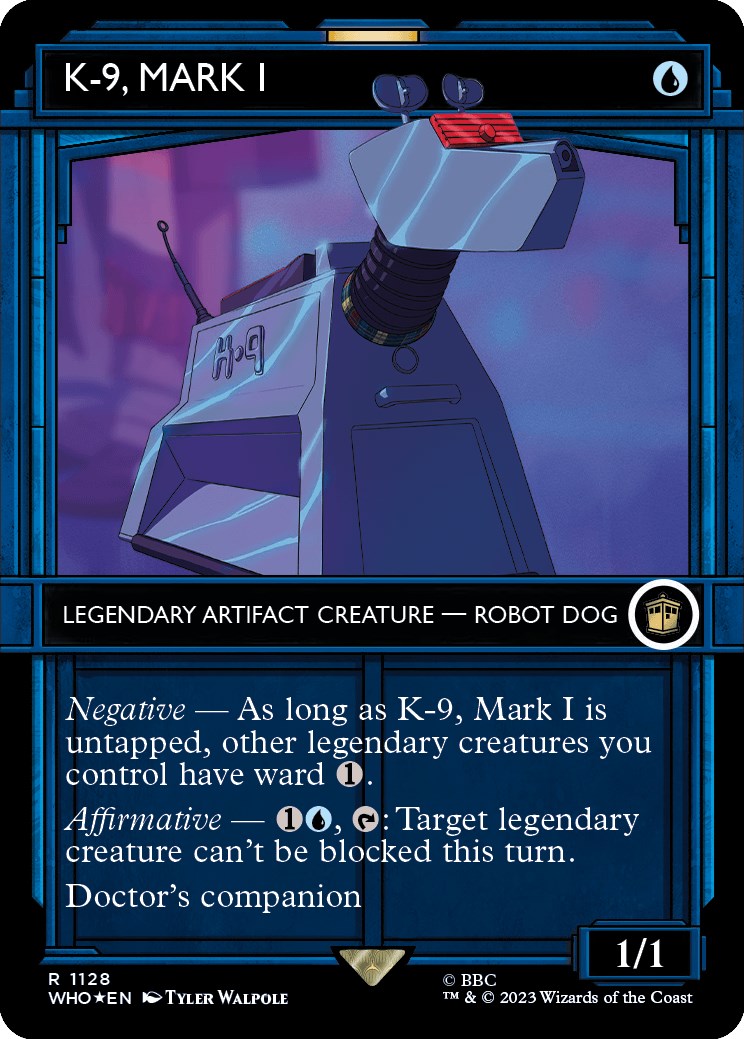 K-9, Mark I (Showcase) (Surge Foil) [Doctor Who] | Total Play