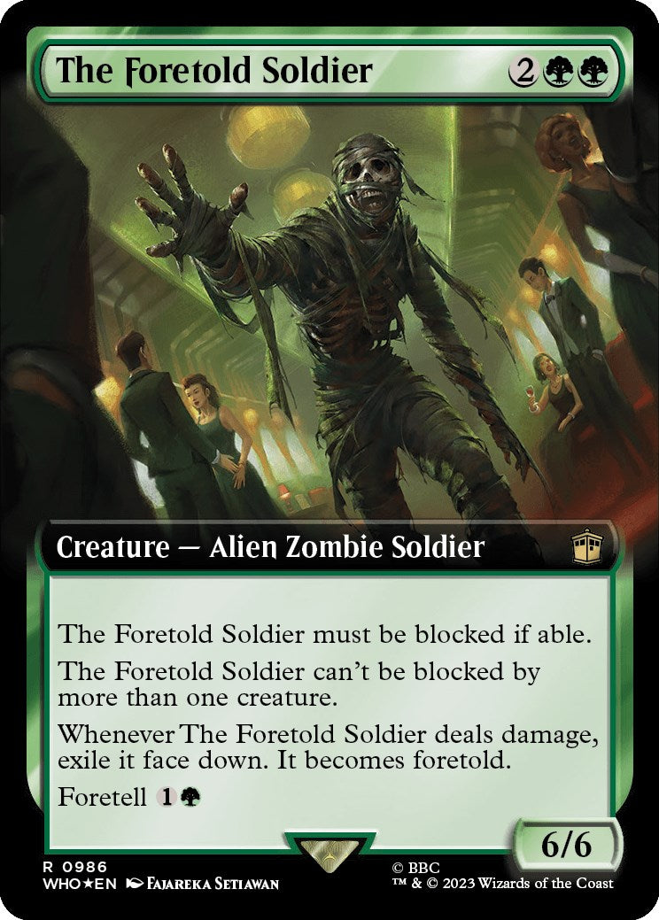 The Foretold Soldier (Extended Art) (Surge Foil) [Doctor Who] | Total Play