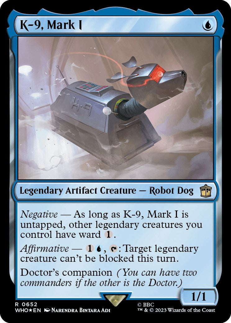 K-9, Mark I (Surge Foil) [Doctor Who] | Total Play