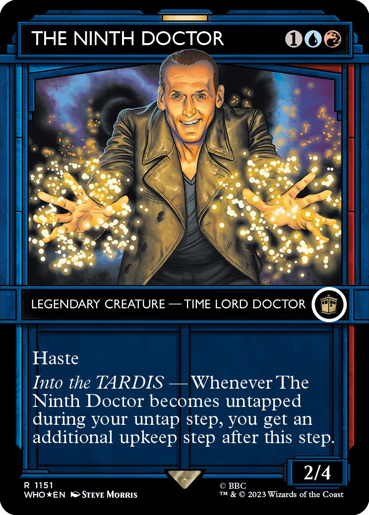 The Ninth Doctor (Showcase) (Surge Foil) [Doctor Who] | Total Play