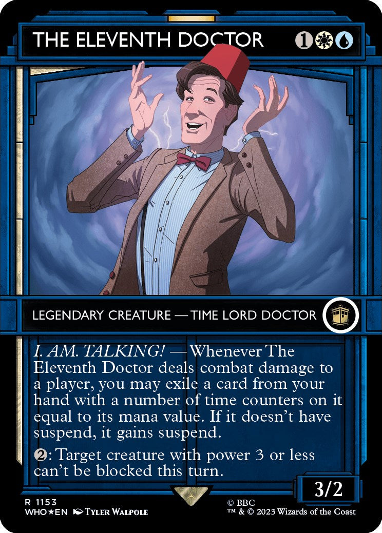 The Eleventh Doctor (Showcase) (Surge Foil) [Doctor Who] | Total Play