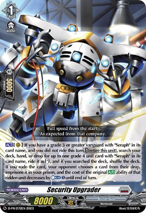 Security Upgrader (D-PR/272) [D Promo Cards] | Total Play