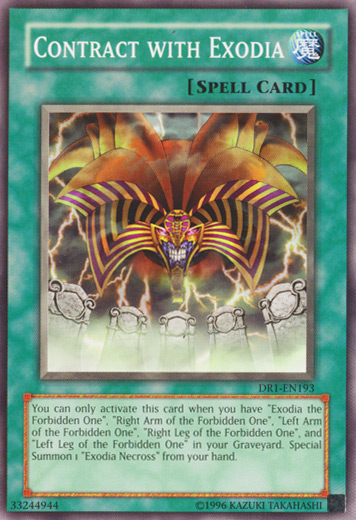 Contract with Exodia [DR1-EN193] Common | Total Play