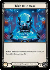 Teklo Base Head [LGS186] (Promo)  Cold Foil | Total Play