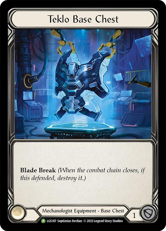 Teklo Base Chest [LGS187] (Promo)  Cold Foil | Total Play