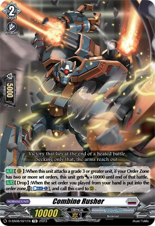 Combine Rusher (D-SS08/021EN) [Festival Booster 2023] | Total Play