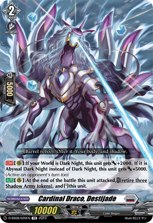 Cardinal Draco, Destijade (D-SS08/020EN) [Festival Booster 2023] | Total Play