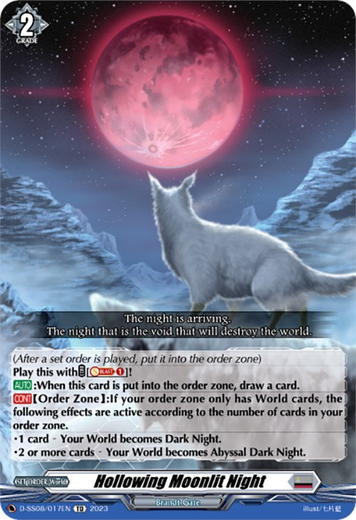 Hollowing Moonlit Night (D-SS08/017EN) [Festival Booster 2023] | Total Play