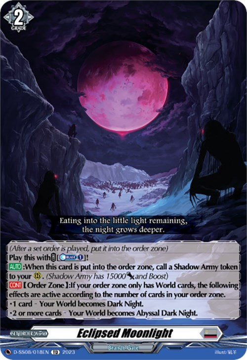 Eclipsed Moonlight (D-SS08/018EN) [Festival Booster 2023] | Total Play