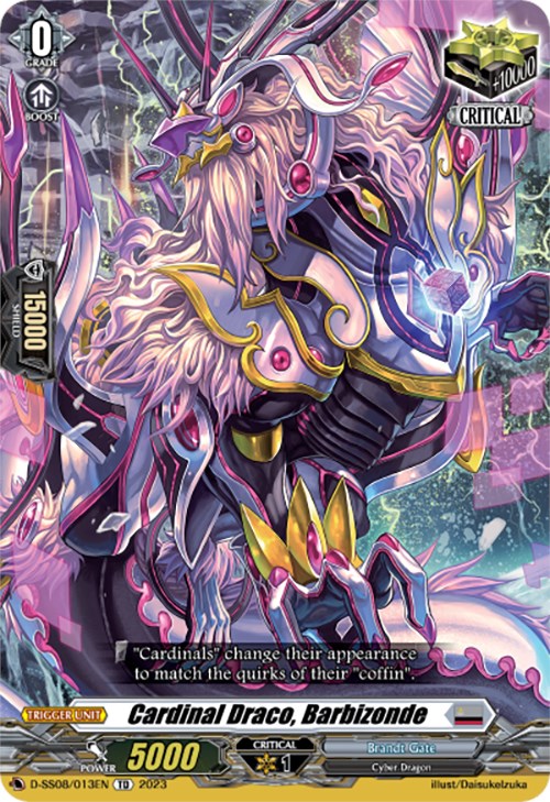 Cardinal Draco, Barbizonde (D-SS08/013EN) [Festival Booster 2023] | Total Play