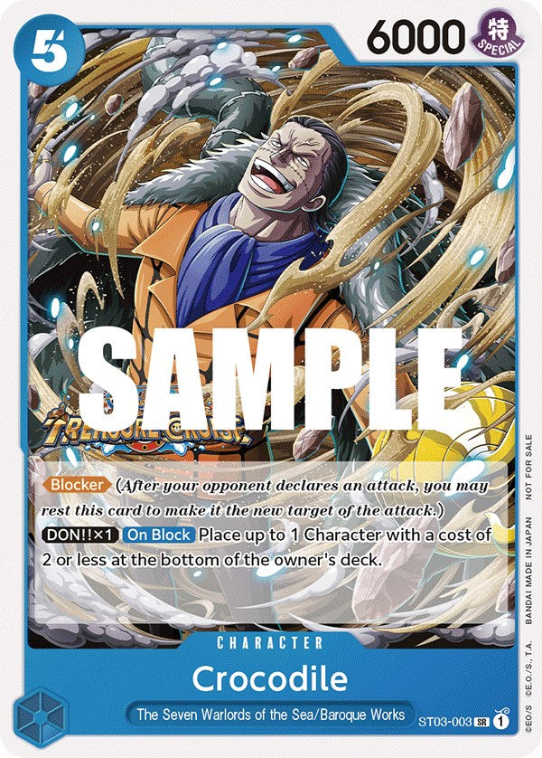 Crocodile (Tournament Pack Vol. 5) [One Piece Promotion Cards] | Total Play