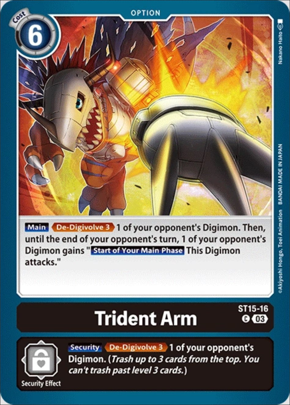 Trident Arm [ST15-16] [Starter Deck: Dragon of Courage] | Total Play