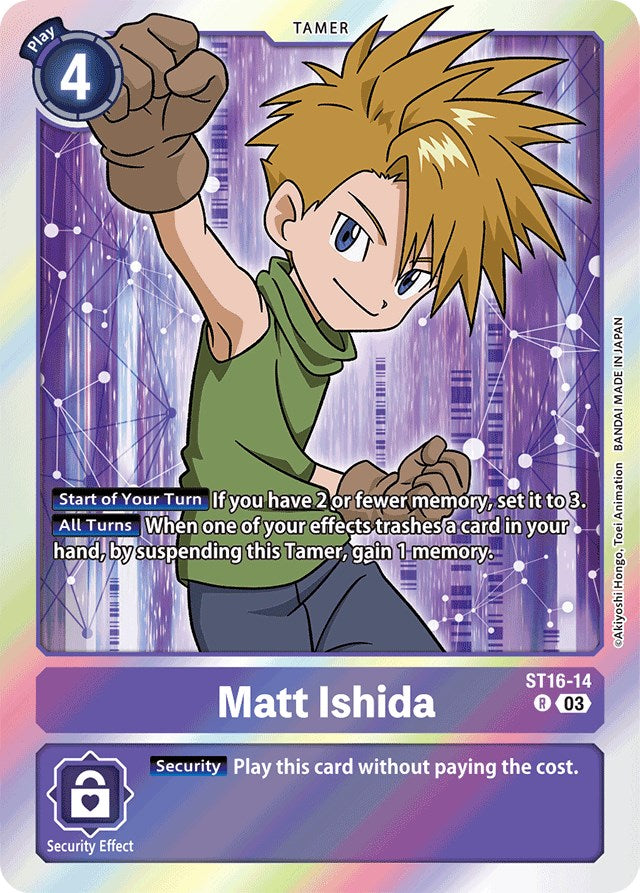 Matt Ishida [ST16-14] [Starter Deck: Wolf of Friendship] | Total Play
