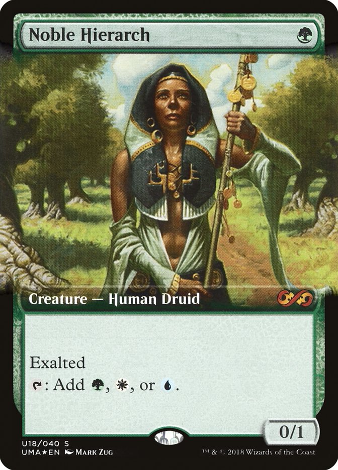 Noble Hierarch (Topper) [Ultimate Masters Box Topper] | Total Play
