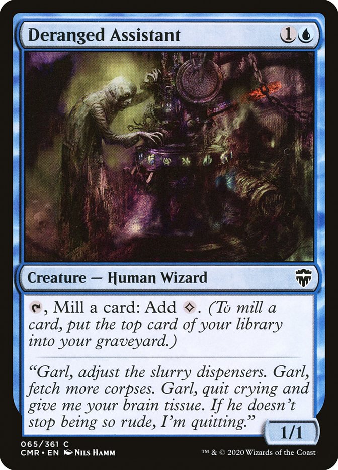 Deranged Assistant [Commander Legends] | Total Play