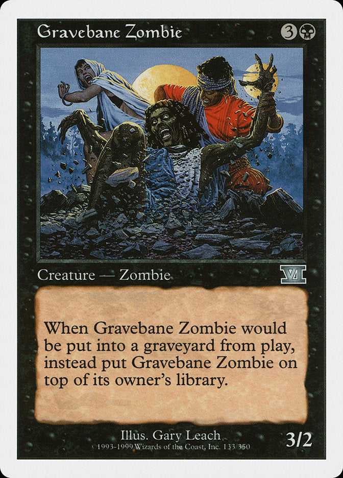 Gravebane Zombie [Classic Sixth Edition] | Total Play