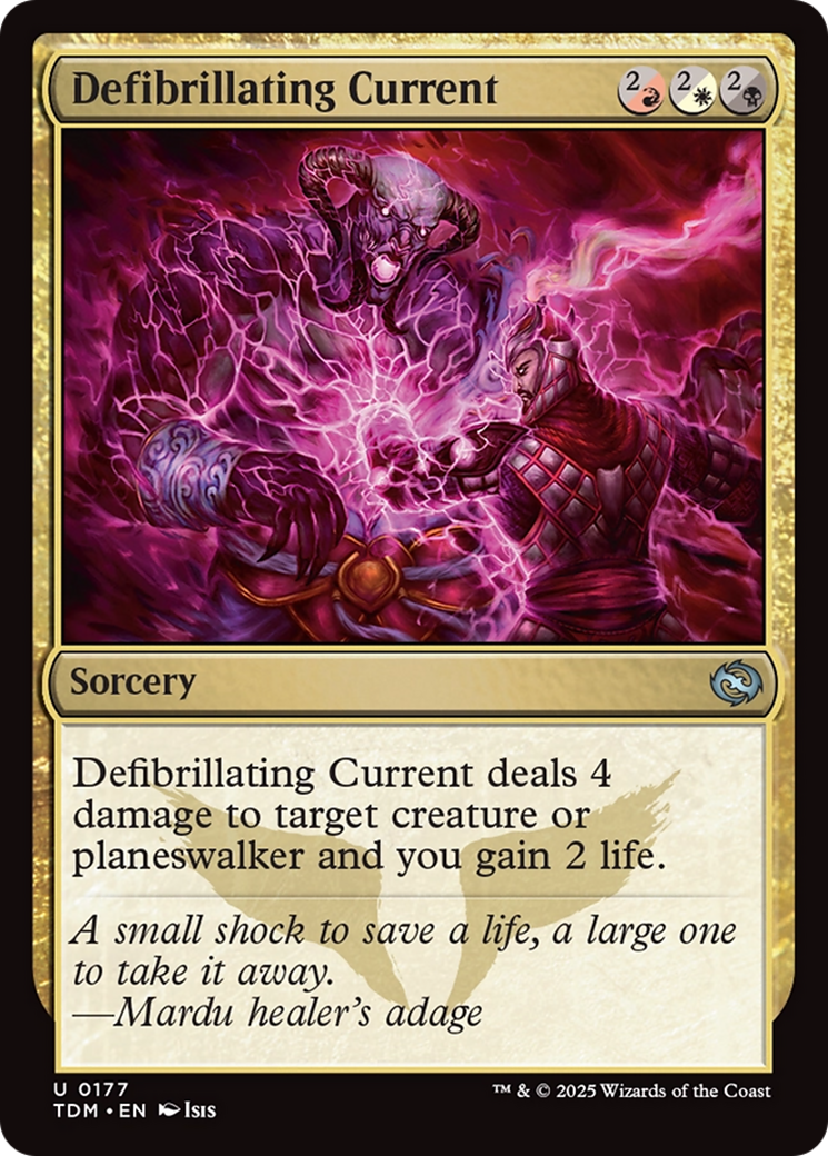 Defibrillating Current [Tarkir: Dragonstorm] | Total Play