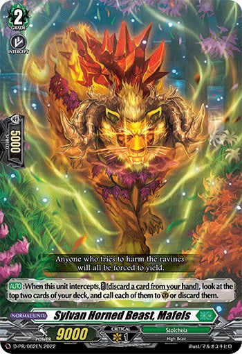 Sylvan Horned Beast, Mafels (D-PR/082EN) [D Promo Cards] | Total Play