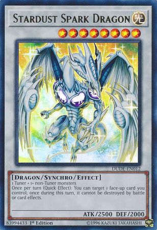 Stardust Spark Dragon [DUDE-EN012] Ultra Rare | Total Play