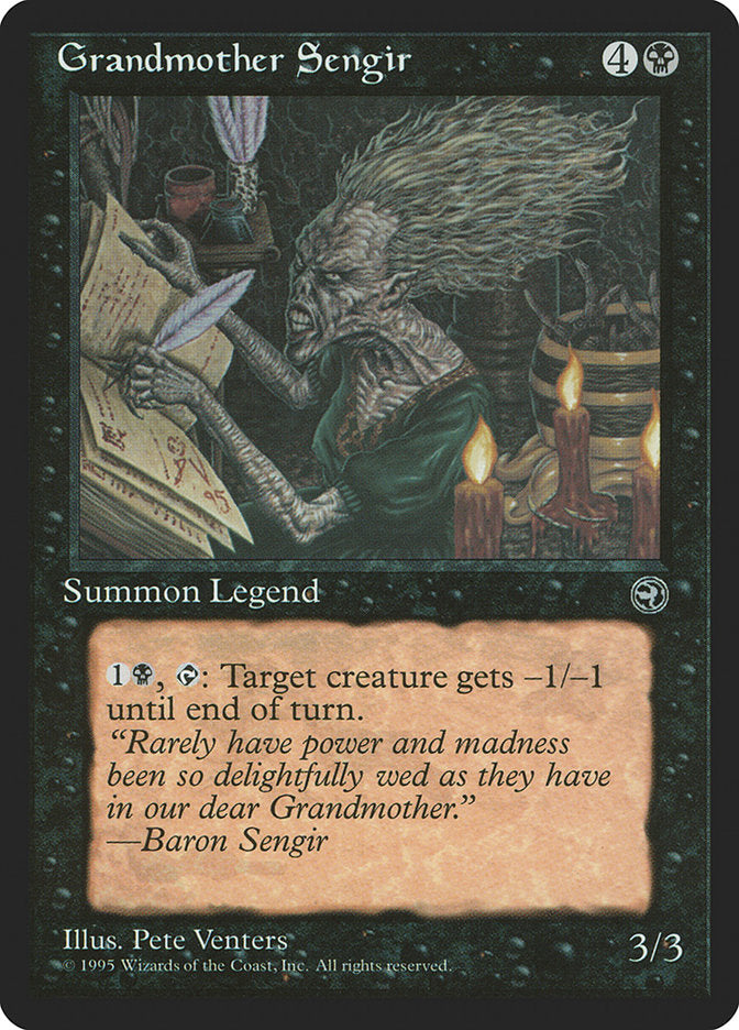 Grandmother Sengir [Homelands] | Total Play