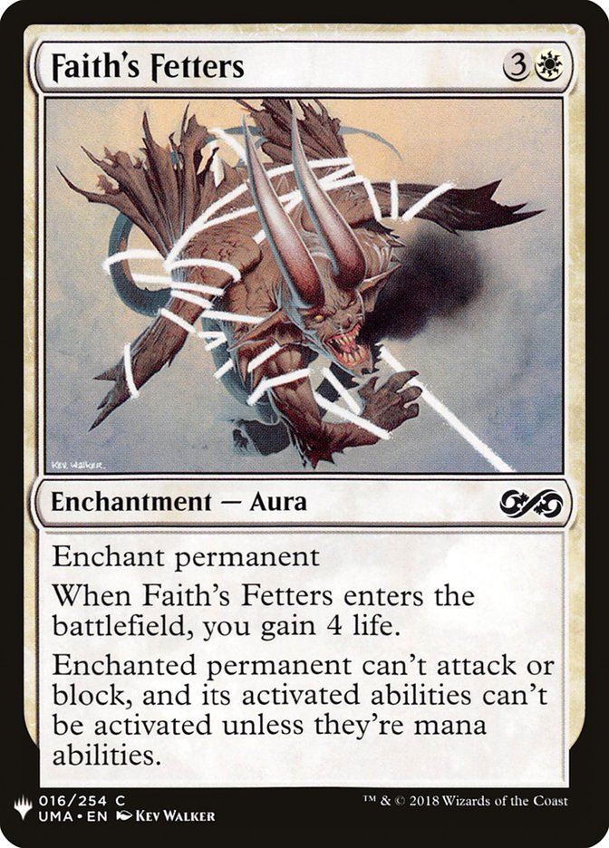 Faith's Fetters [Mystery Booster] | Total Play
