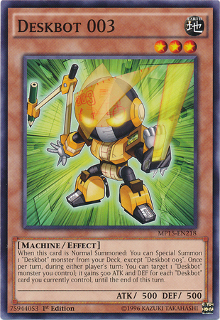 Deskbot 003 [MP15-EN218] Common | Total Play