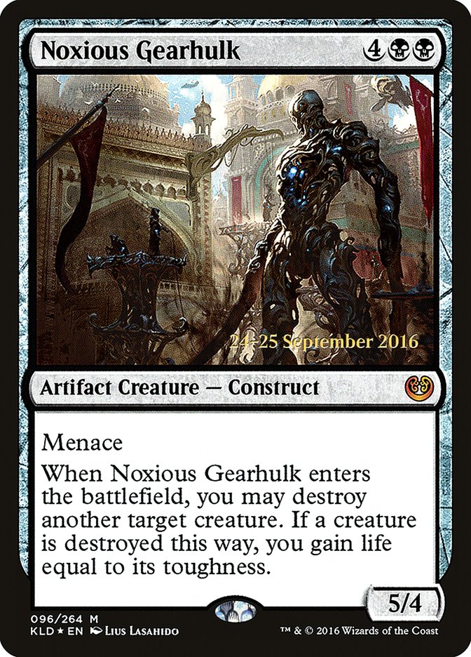 Noxious Gearhulk [Kaladesh Prerelease Promos] | Total Play