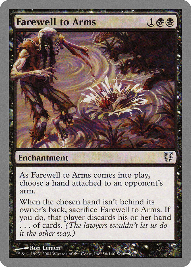 Farewell to Arms [Unhinged] | Total Play