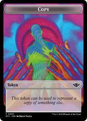 Mercenary // Copy Double-Sided Token [Outlaws of Thunder Junction Tokens] | Total Play