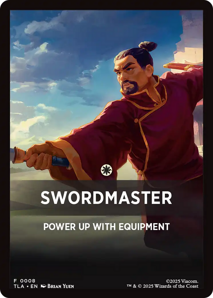 Swordmaster Theme Card [Avatar: The Last Airbender Tokens] | Total Play