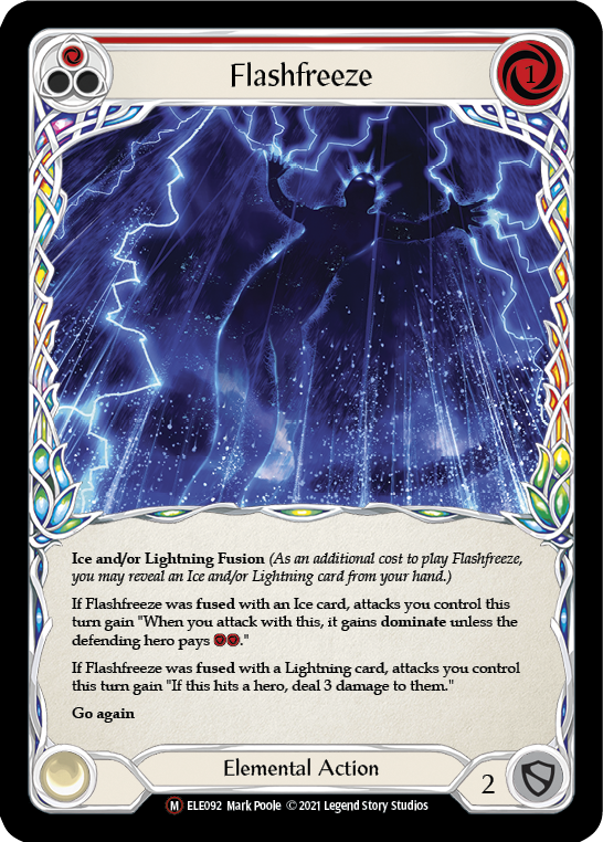Flashfreeze [U-ELE092] (Tales of Aria Unlimited)  Unlimited Normal | Total Play