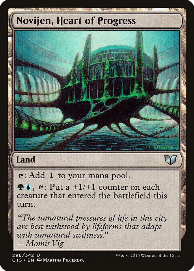 Novijen, Heart of Progress [Commander 2015] | Total Play