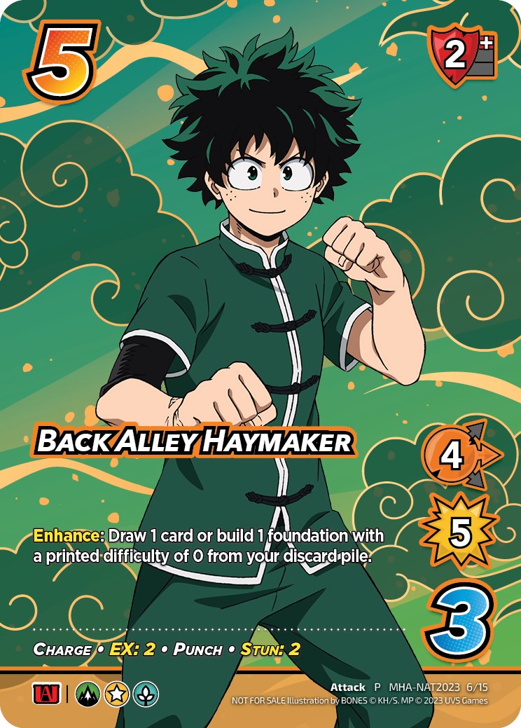 Back Alley Haymaker (Pro Hero Nationals 2023) [Miscellaneous Promos] | Total Play