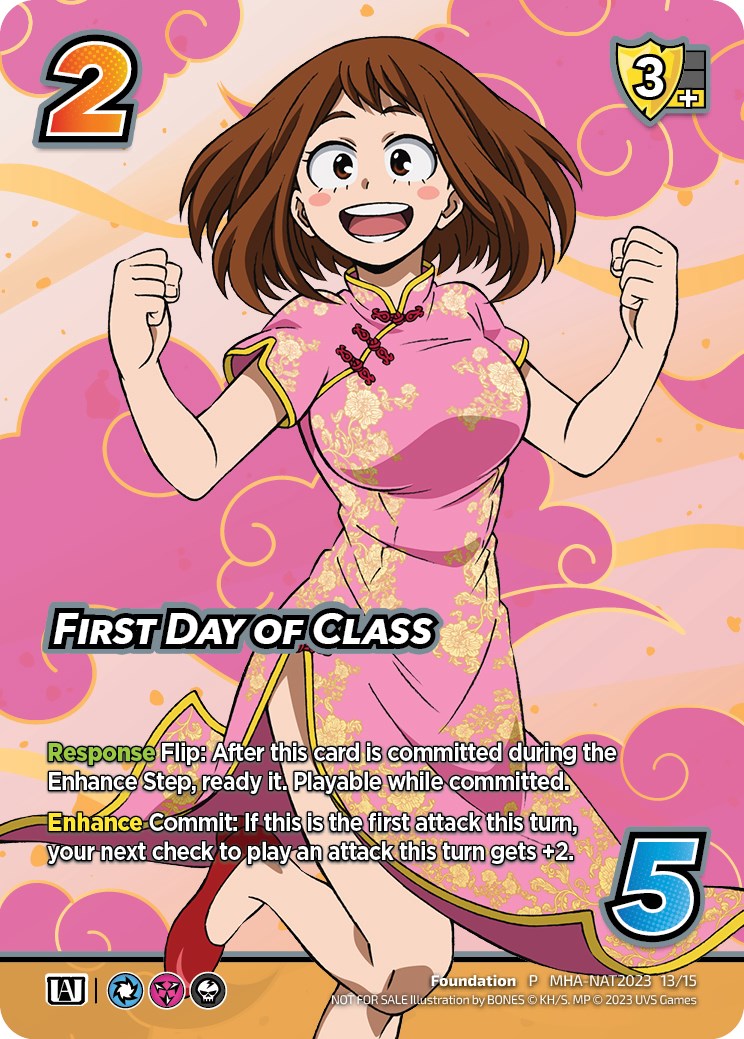 First Day of Class (Pro Hero Nationals 2023) [Miscellaneous Promos] | Total Play