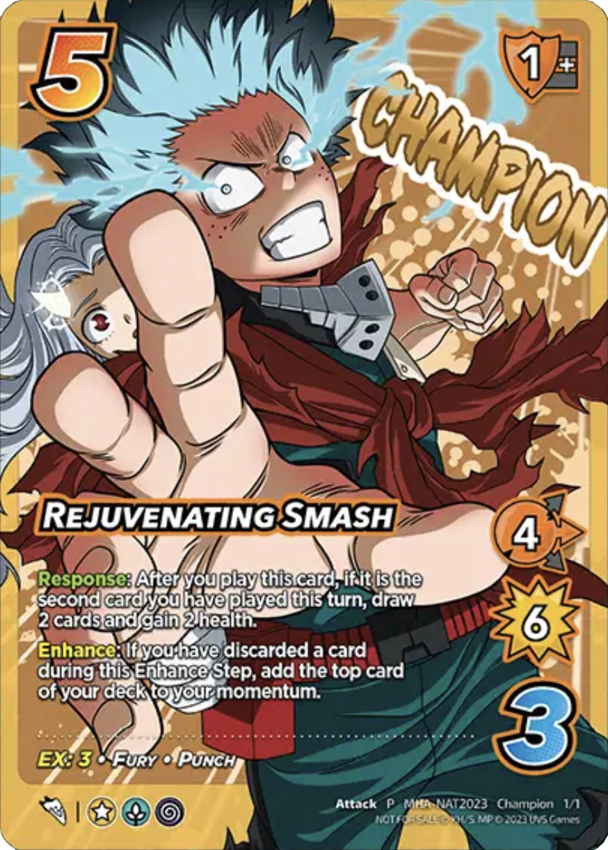 Rejuvenating Smash (Pro Hero Nationals 2023 Champion) [Miscellaneous Promos] | Total Play