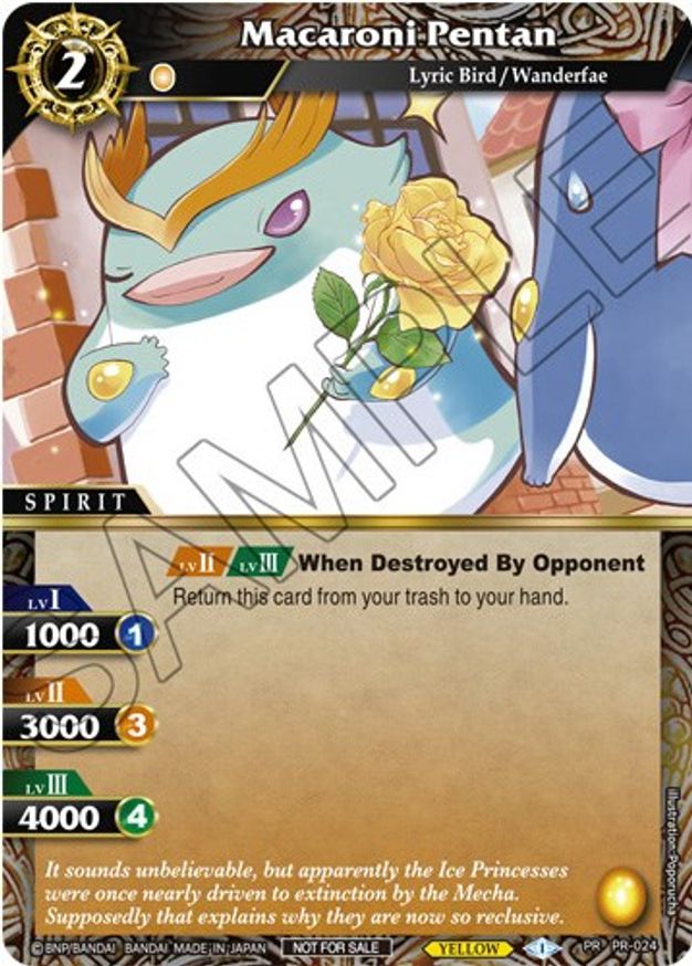 Macaroni Pentan (Tournament Pack Vol. 3) (PR-024) [Launch & Event Promos] | Total Play